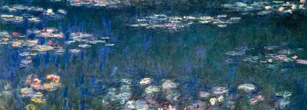 Claude Monet - Water lilies green harmony
